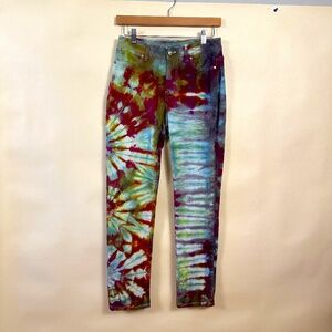 Talbots One of a Kind Hand Dyed Jeans